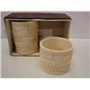 Image 2 : SET OF 6 IVORY NAPKIN RINGS