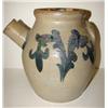 Image 2 : BLUE DECORATED STONEWARE CROCK
