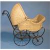 Image 1 : VICTORIAN WICKER BABY CARRIAGE