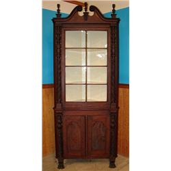 PERIOD EMPIRE CORNER CUPBOARD