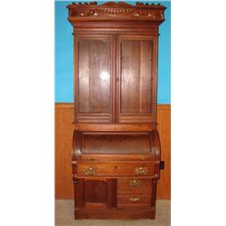 VICTORIAN WALNUT SECRETARY