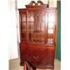 Image 3 : 9 PC. FLAME MAHOGANY DININGROOM SUITE