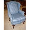 Image 1 : QUEEN ANNE STYLE WING CHAIR