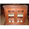 Image 1 : MAHOGANY DISPLAY CASE