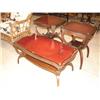 Image 1 : 3 PC. WALNUT TABLE SET