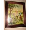 Image 1 : FRAMED FARM PRINT