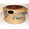Image 2 : BLUE DECORATED STONEWARE SPITTOON