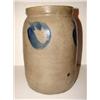 Image 2 : BLUE DECORATED STONEWARE CROCK