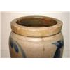 Image 3 : BLUE DECORATED STONEWARE CROCK