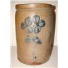 Image 2 : BLUE DECORATED STONEWARE CROCK