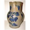 Image 1 : BLUE DECORATED STONEWARE PITCHER