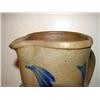 Image 3 : BLUE DECORATED STONEWARE PITCHER