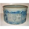 Image 1 : BLUE DECORATED STONEWARE CAKE CROCK