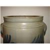 Image 2 : BLUE DECORATED STONEWARE CROCK