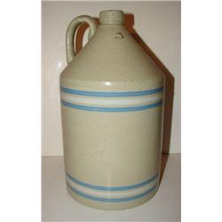 STONEWARE BANDED JUG