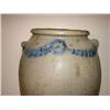 Image 2 : BLUE DECORATED STONEWARE CROCK