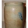 Image 2 : BLUE DECORATED STONEWARE CROCK