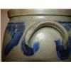 Image 5 : BLUE DECORATED STONEWARE CROCK