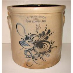 NEW YORK STONEWARE CROCK