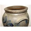 Image 2 : BLUE DECORATED STONEWARE CROCK