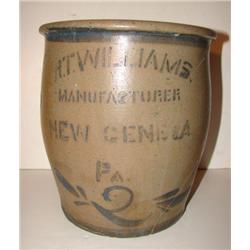 PENNSYLVANIA STONEWARE CROCK