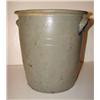 Image 3 : BLUE DECORATED STONEWARE CROCK