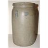 Image 2 : BLUE DECORATED STONEWARE CROCK