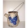 Image 1 : BLUE DECORATED STONEWARE CROCK