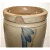 Image 3 : BLUE DECORATED STONEWARE CROCK