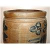 Image 2 : BLUE DECORATED STONEWARE CROCK