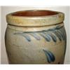 Image 2 : BLUE DECORATED STONEWARE CROCK