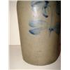 Image 2 : BLUE DECORATED STONEWARE CROCK