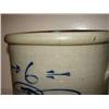 Image 2 : BLUE DECORATED STONEWARE CROCK
