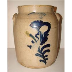 NEW YORK STONEWARE CROCK