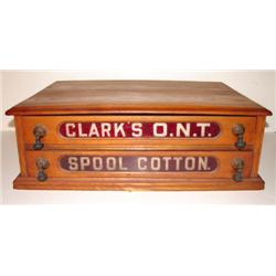 CLARK'S SPOOL CABINET