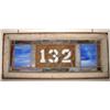 Image 1 : ANTIQUE SLAG GLASS WINDOW