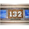 Image 2 : ANTIQUE SLAG GLASS WINDOW