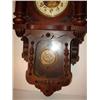 Image 2 : VICTORIAN WALNUT WALL CLOCK