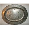 Image 1 : ANTIQUE PEWTER PLATTER
