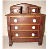 Image 1 : MINIATURE WOODEN DRESSER