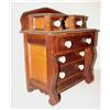 Image 2 : MINIATURE WOODEN DRESSER
