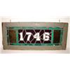 Image 1 : ANTIQUE STAINED GLASS WINDOW