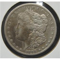 1892-CC U.S. MORGAN SILVER DOLLAR