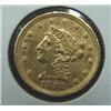 Image 1 : 1898 $2 ½ LIBERTY GOLD COIN