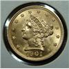 Image 1 : 1901 $2 ½ LIBERTY GOLD COIN