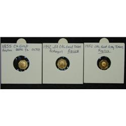 LOT OF CALIFORNIA GOLD TOKENS