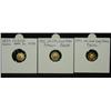 Image 1 : LOT OF CALIFORNIA GOLD TOKENS