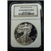Image 1 : 2004-W AMERICAN EAGLE SILVER DOLLAR