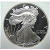 Image 2 : 2001-W AMERICAN EAGLE SILVER DOLLAR