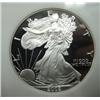 Image 2 : 2002-W AMERICAN EAGLE SILVER DOLLAR